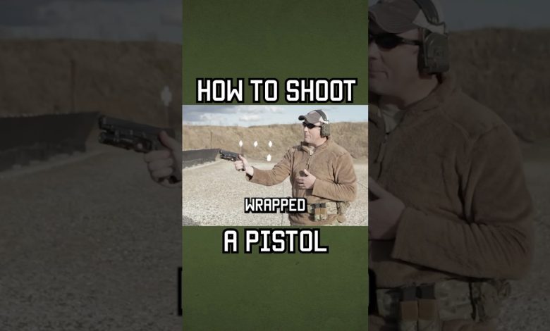 How To Shoot A Pistol For Dummies #howto #military #shorts