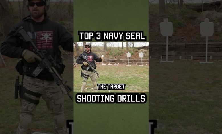 Top 3 Navy Seal Shooting Drills: Part 1 #navyseal #training #military