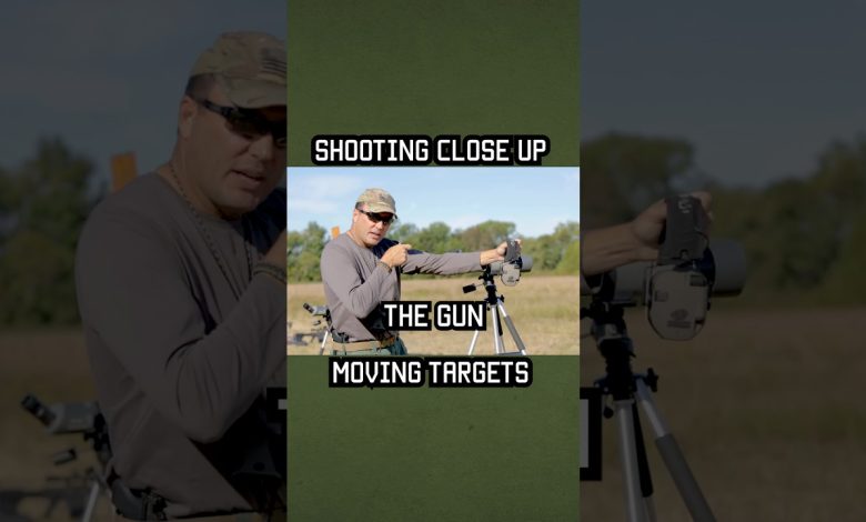 Shooting Close Up Moving Targets #specialforces #sniper #military