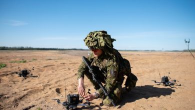 Estonia raids combat-vehicle funds to buy more drones, air defenses