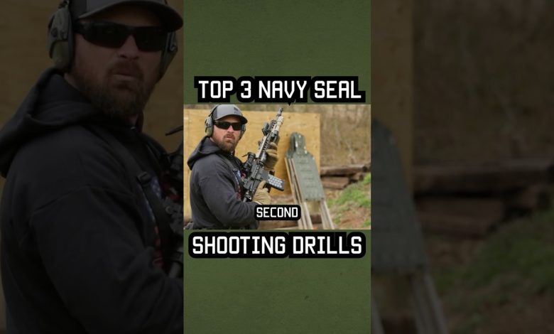 Top 3 Navy Seal Shooting Drills: Part 2 #navyseal #training #military