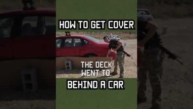 How to get cover behind a car #car #military #selfdefense