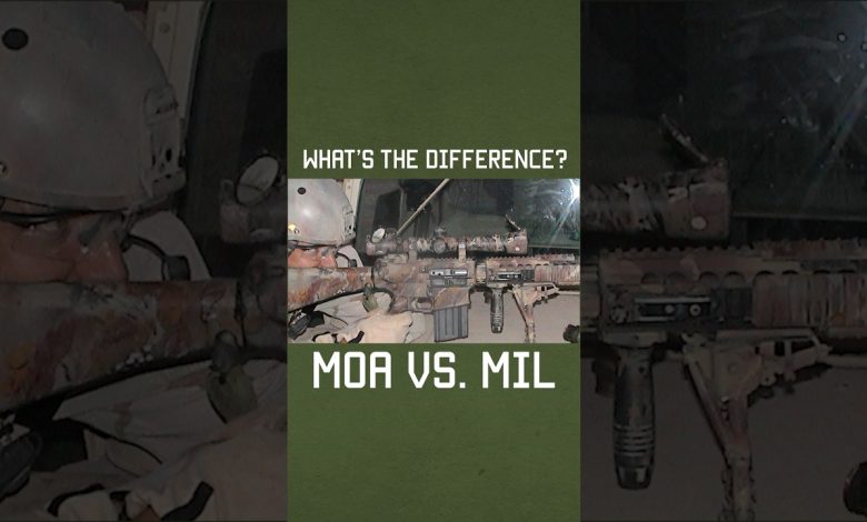 What’s the difference between MOA and MIL? #sniper #military #specialforces