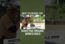 Best Technique for Shooting Around Barricades #military #tips #training