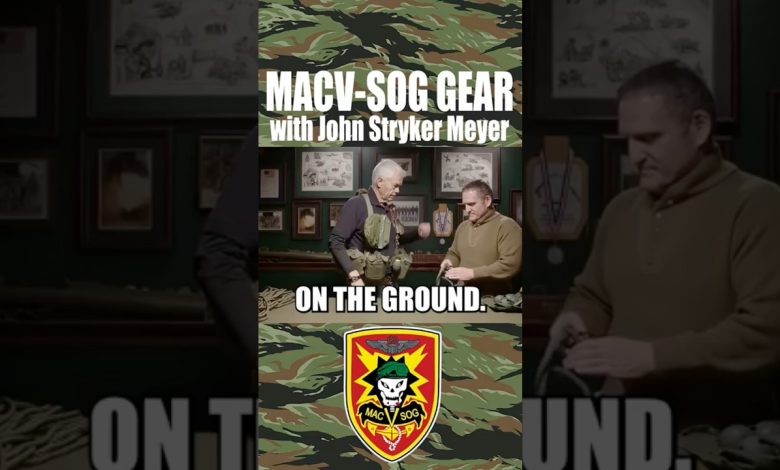 MACV-SOG Gear with John Stryker Meyers! #vietnam #history #specialforces
