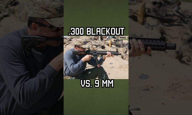 .300 Blackout vs. 9 mm #shorts #military #specialforces