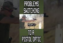 Problems Switching To A Pistol Optic #tips #shorts #training #pistol