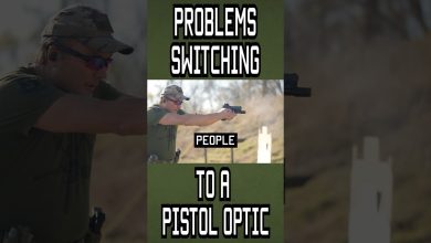 Problems Switching To A Pistol Optic #tips #shorts #training #pistol