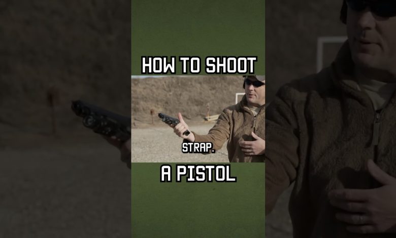 Pistol Shooting Basics #shorts #pistol #glock #specialforces #military