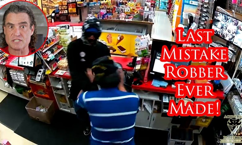 Clerk Ends Armed Robber Who Pistol Whipped Him