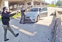 Officers Surround Armed Homicide Suspect Then Gunfire Breaks Out