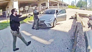 Officers Surround Armed Homicide Suspect Then Gunfire Breaks Out