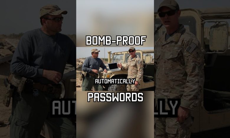 How the Navy Seals make bomb-proof passwords #navyseal #tips #cybersecurity