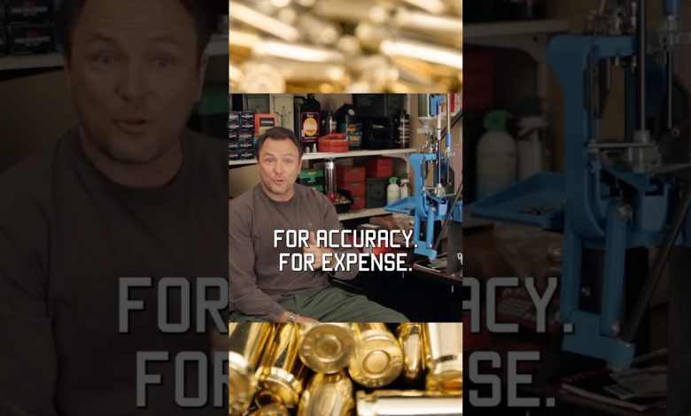 Is it worth it to reload your own ammo? What’s your opinion? #shorts #survival #military