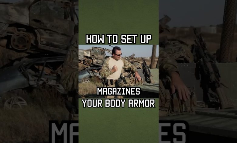 A Green Beret tip for setting up your #bodyarmor