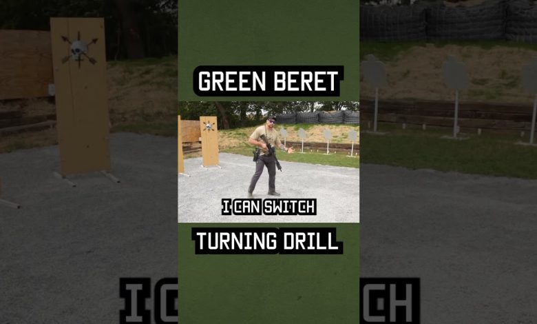 The Green Beret Turning Drill! #greenberet #specialforces #military #shorts