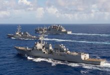 US Navy destroyer fires on cargo vessel attempting to sail to Iranian port