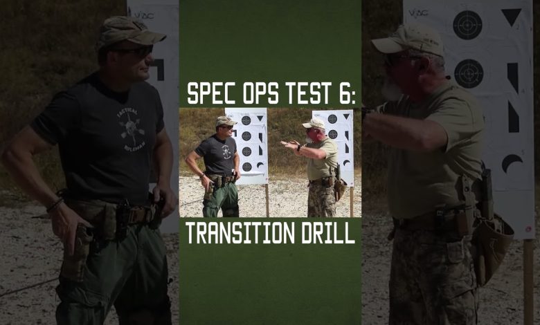 Spec Ops Test 6: Transition Drill #specialforces #shorts #military