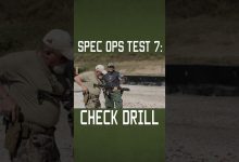 Spec Ops Test 7: Check Drill #shorts #training #specialforces