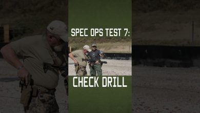 Spec Ops Test 7: Check Drill #shorts #training #specialforces