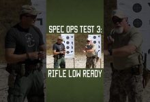 Spec Ops Test 3: Rifle Low Ready #training #shorts #rifle #military