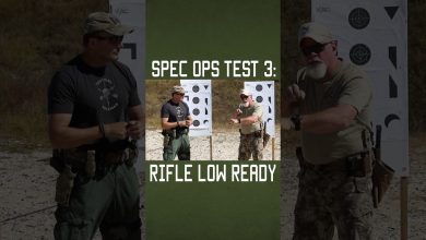 Spec Ops Test 3: Rifle Low Ready #training #shorts #rifle #military