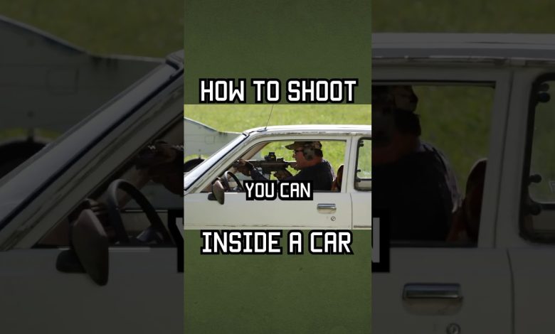 How to shoot inside a car #specialforces #military #car #shorts