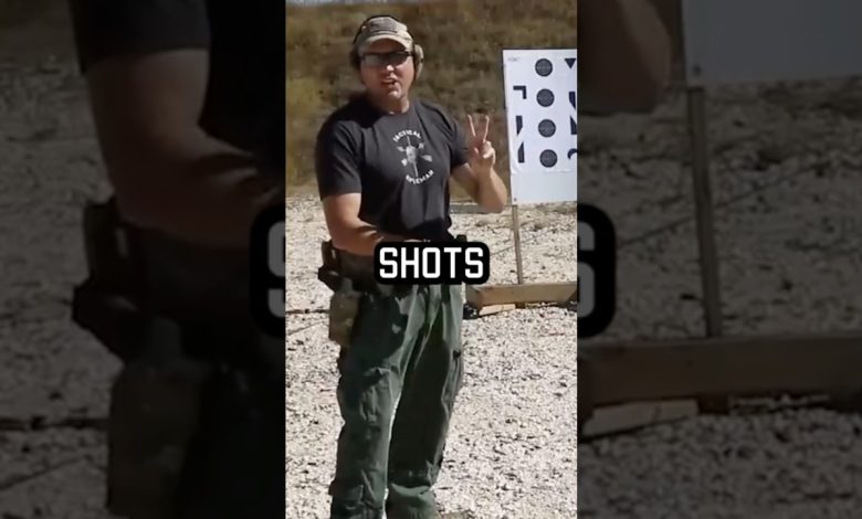 Try this Special Forces pistol drill! #shorts #specialforces #training