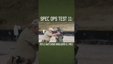 Spec Ops Test 11: Rifle Switching Shoulders El Prez #shorts #tactics #military #specialforces
