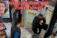 Clerk Tries to Stop Multiple Shoplifters in Fresno, California