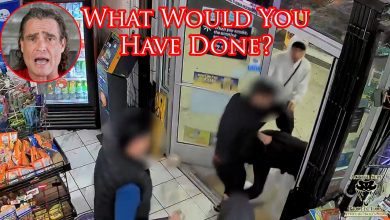 Clerk Tries to Stop Multiple Shoplifters in Fresno, California