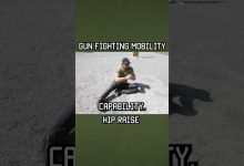 Gun Fighting Mobility Hip Raise #shorts #military #fight #selfdefense