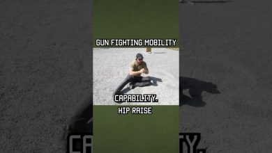 Gun Fighting Mobility Hip Raise #shorts #military #fight #selfdefense