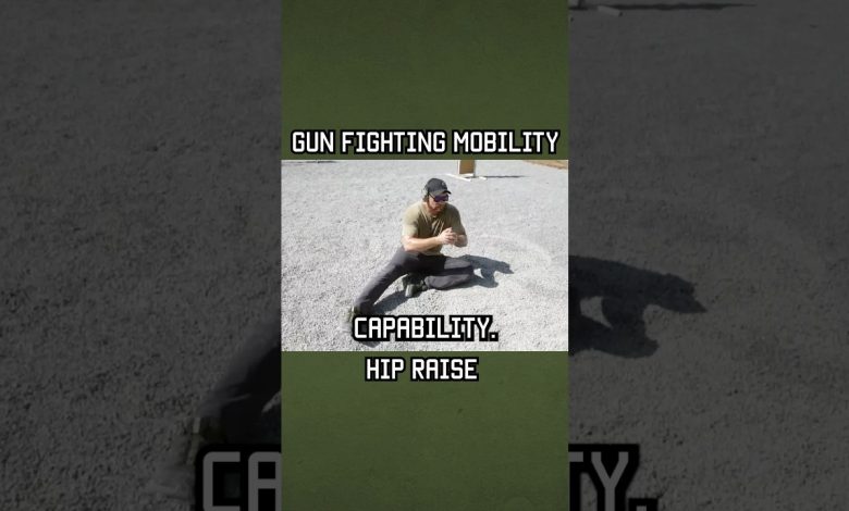 Gun Fighting Mobility Hip Raise #shorts #military #fight #selfdefense