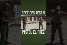 Spec Ops Test 9: Pistol El Prez #shorts #military #pistol