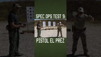 Spec Ops Test 9: Pistol El Prez #shorts #military #pistol