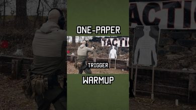 Try this drill: One-Paper Warmup #training #shorts #military