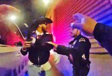 Officer Fires Gun After Being Knocked To The Ground