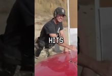 Here’s how Bullets Bounce Off Cars #shorts #cars #selfdefense #military