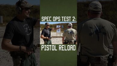 Spec Ops Test 2: Pistol Reload #specialforces #shorts #training #military