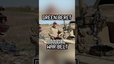 Green Beret War Belt #shorts #greenberet #specialforces