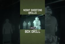 Night Shooting Drills: Box Drill #nightvision #specialforces #military