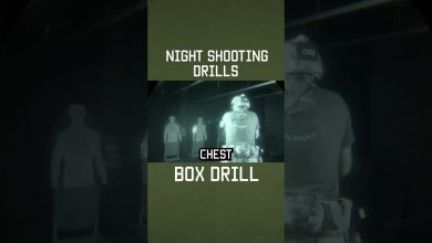 Night Shooting Drills: Box Drill #nightvision #specialforces #military