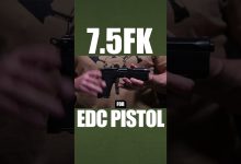 7.5FK EDC Pistol #shorts #military