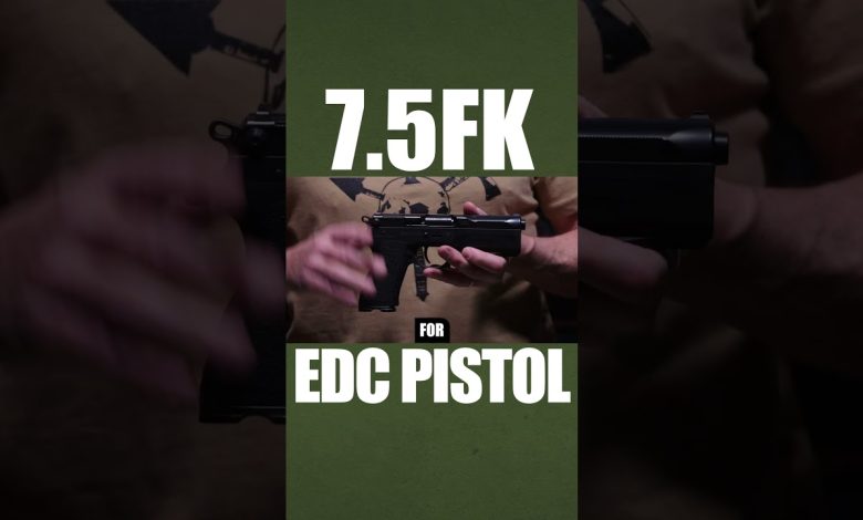 7.5FK EDC Pistol #shorts #military