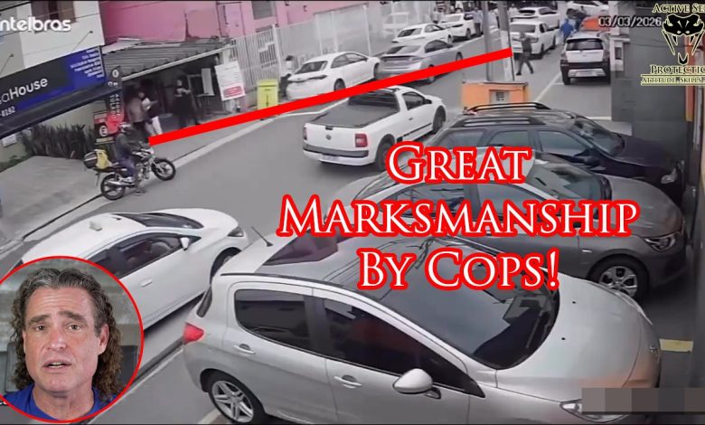 Dumb Robber Gets Owned By Embassy Security