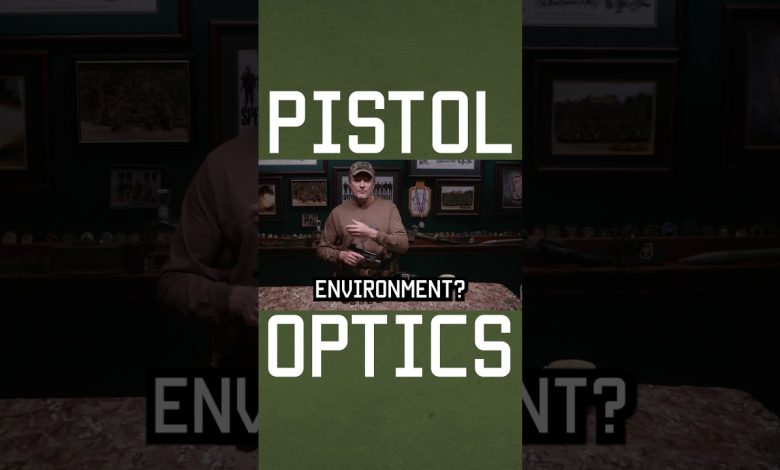 How to choose the right pistol optic for you #shorts #military #lawenforcement