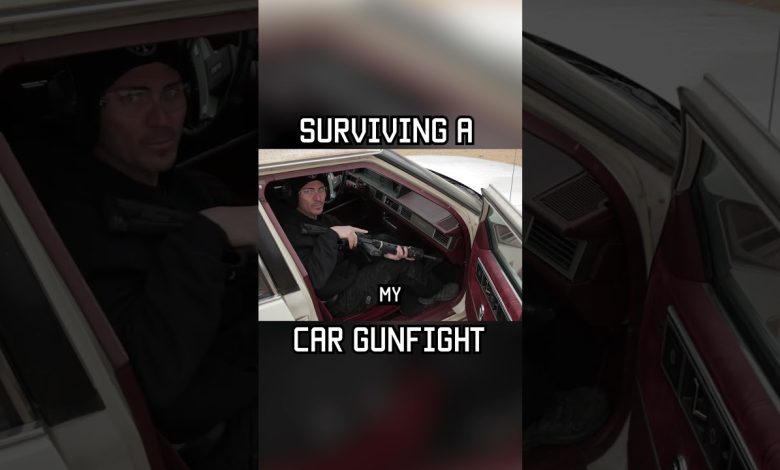 How To Survive A Car Gunfight #shorts #car #fight #selfdefense