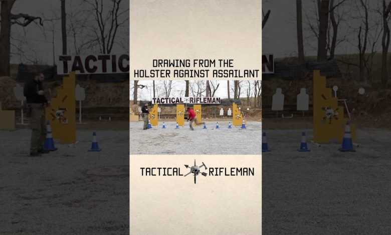 Drawing from the holster against an assailant! #shorts #military #specialforces