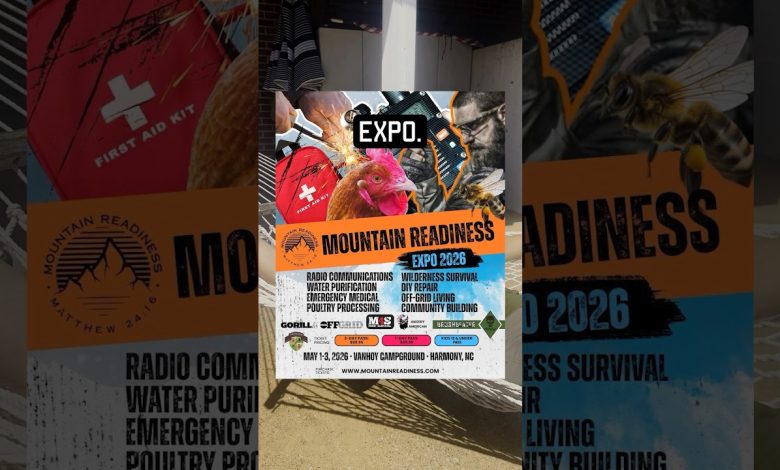 Coming to Mountain Readiness Expo? Use “TR5” to save 5% on your tuition! #northcarolina #survival